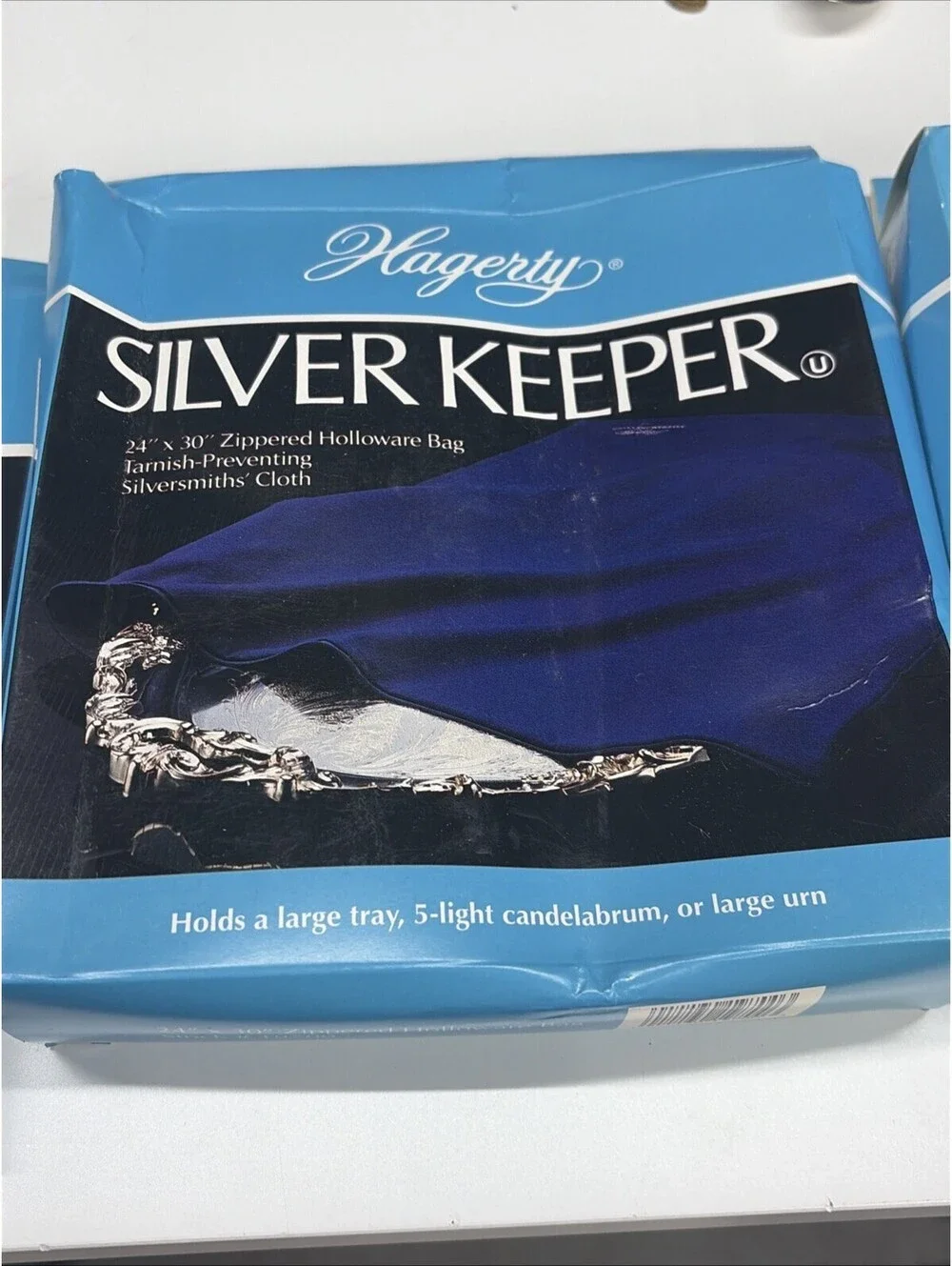 Hagerty Silver Keeper Zippered Storage Bags Lot Of 5